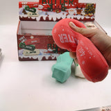 72pcs 13*4cm Christmas Design 4oz Crunchy Butter Squishy Toys Slow Rising Squeeze Fidget Toy_CNPNY