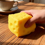 24pcs 10cm Cheese Squishy Stress Relief Original Sensory Food Squishy Stress Relief Fidget Toy_CNPNY_CNPNY
