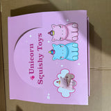 🦄🎀24pcs Jumbo Unicorn Squishy Toy TPR Soft Stress Relief Squish Adults Fidget Toys_CNPNY