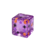 60pcs 🕷🎃Halloween Design 5.5cm No Brand Ice Cube Squishy Toys Maltose Nice Cube Slow Rise Relaxing Sensory Fidget Toys_CNPNY