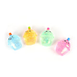 72pcs Emoji Glitter Boba Tea Cups Shapes Squishy Toys Fidget Toys for Kids Youth Adult_CNPNY