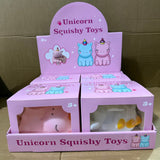 🦄🎀24pcs Jumbo Unicorn Squishy Toy TPR Soft Stress Relief Squish Adults Fidget Toys_CNPNY