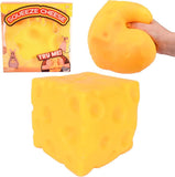 24pcs 10cm Cheese Squishy Stress Relief Original Sensory Food Squishy Stress Relief Fidget Toy_CNPNY_CNPNY