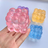 60pcs Nine-Grid Bubble Stress Cube Slow Rebound Maltose Nice Cube Squishy Toys Stress Squeeze Toys_CNPNY