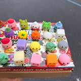 Christmas 24 Days Countdown Calendar Squishy Toys Mini Desk Fidget Squishy Christmas Squishy Toys Advent Calendar_CNPNY