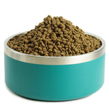 powder coat pet bowls dog/cats bowls Multiple sizes for laser engraving _CNPNY