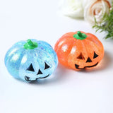 🎃72pcs Halloween Glitter Pumpkin Maltose Squishy Toys Sparkling Stress Relief Sensory Toys_CNPNY