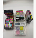 60 Sets NeeDoh Glitter Mini Ice Cube Squishy Toys Sets Maltose Slow Rebound Squish Adults Fidget Toys_CNPNY