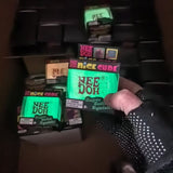 Presale USA_72pcs 5.5cm Glow In Dark NeeDoh Gliitter Nice Cube Slow Rising Sensory Squeeze Toy with Super Solid Squish Adults Fidget Toys_USPNY