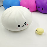 8pcs/12pcs Jumbo Soft Sensory Giant 25cm Dumpling Squishy Steamed Bun Stress Relief Fidget Toy with Mystery Blind Box for Kids _CNPNY