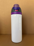 16oz/24oz Blank Sublimation Flip Straw Owala Style Kids Water Bottles 25pcs_CNPNY