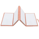 Sublimation Blank PU leather Folding Albums for Christmas/New Year/Valentine's Day Gifts_CNPNY