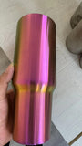 RTS China_20oz Mirror Copper underneath Powder Coated Stainless Steel Straight Skinny tumblers for laser engraving_CNPNY