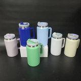 50oz large Capacity Handle Tumblers Powder Coat Quencher Tumblers For Laser Engraving _CNPNY