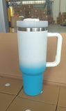 40oz H2.0 Ombre Painted Tumblers with Handle 40oz Quencher Tumbler_CNPNY