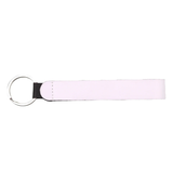 White Sublimation Blank PU  Keychain_CNPNY