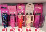 40oz Dream Barbie Collection Stanley-Style Quencher Tumbler 20pcs Pack_CNPNY