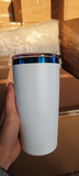 20oz/30oz Blue Mirror Base Powder Coat Coffee Mugs for Laser Engraving_CNPNY