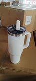 40oz White Sublimation ProTour Lids Qencher Tumblers with No Spill Leak Proof Lids 20pcs_CNPNY