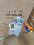 RTS USA_40oz H2.0 White blank Sublimation travel tumblers 20pcs_USPNY
