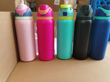 Presale USA_ 32oz Owala Stye Powder Coat Water Bottles 25pcs For Laser Engraving_USPNY