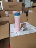 Presale USA_ 24oz Owala Stye Powder Coat Water Bottles 25pcs For Laser Engraving_USPNY