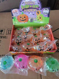 🎃72pcs Halloween Glitter Pumpkin Maltose Squishy Toys Sparkling Stress Relief Sensory Toys_CNPNY