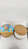 Presale USA_8pcs Jumbo 25cm Soft Sensory Giant Dumpling Squishy Steamed Bun Stress Relief Fidget Toy with Mystery Blind Box for Kids_USPNY