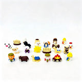 Nativity Advent Calendar 3D Printed Nativity Set Toys Gift 24 Days of Nativity Surprises Resin Figures Mystery Box_CNPNY