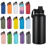 32oz powder coated stainless steel water bottle for laser engraving_CNPNY