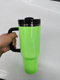 RTS USA_40oz Black Mirror Underneath Helloween Neon Colors Quencher Tumblers for Halloween Designs_USPNY