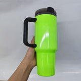 China to Canada_40oz Black Mirror Underneath Helloween Neon Green Colors Quencher Tumblers for Laser Engraving_CNPNY