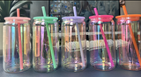 🔥 16oz Rainbow Iridescent Glass Cans for Sublimation and UV DTF WRAPS_CNPNY