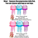 Presale USA_5.5*12cm NeeDoh Same Style Large Size Squeeze Decompression Jellyfish Squishy Toys_USPNY