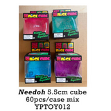 Presale USA_60pcs 5.5cm 4 colors Mix NeeDoh Nice Cube Slow Rising Sensory Squeeze Toy with Super Solid Squish Adults Fidget Toys_USPNY