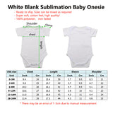 Blank sublimation baby onesies_CNPNY