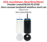 RTS USA_16oz Laser Engraving Stainless Steel Can Tumblers Metal Beer Cans multiple options _USPNY