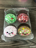 🎄🎅❄️60sets Christmas Glitter Pectin Beads Mini Dumpling Squishy Toys Sets Dumpling Squeeze Toys Squishy Mystery Box_CNPNY