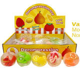 72pcs Vaseline Fruit Squeeze Ball Fruit Vaseline Squishy Toys  No Rebound Squishy Stress Relief Ball_CNPNY