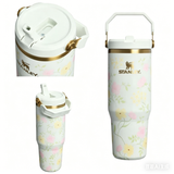🌸✨ 🦋40oz Spring Blossom Stanley Quencher Tumblers 20pcs🌸✨ 🦋 _CNPNY