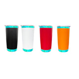 Presale USA_20oz Green Mirror Plated Red Colors Yeti Style Powder Coat Coffee Mugs with Magnetic Lids 25pcs_USPNY