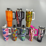 40oz H1.0 Printed  quencher tumblers Multiple Designs Optional _CNPNY