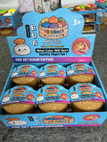 72pcs Pack of Disney Cartoon PU Squeeze Dumplings Soft Squeeze Decompression Dumpling Squishy Toys with Steamer_CNPNY