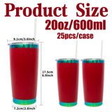 20oz Mirror Green Plated Yeti Style Powder Coat Coffee Mugs with Magnetic Lids 25pcs For Laser Engraving_CNPNY