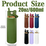 20oz Mirror Copper Plated 2 in 1 Lids Powder Coated Outdoor Sports Water Bottles 20pcs For Laser Engraving_CNPNY