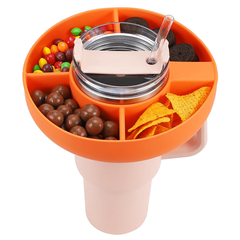 Snack Bowl Cup for Stanley 40 Oz Tumbler with Handle, Reusable
