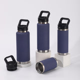 China to Canada_12oz/18oz/26oz/36oz Textured Powder Coat Sports Lids Water Bottles 25pcs For Laser Engraving_CNPNY