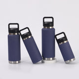 China to Canada_12oz/18oz/26oz/36oz Textured Powder Coat Sports Lids Water Bottles 25pcs For Laser Engraving_CNPNY