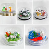 Clearance USA_50pcs Blank Double Walled DIY Dome Lids Snow Globe Plastic Lids for Multiple Size Tumblers_USPNY