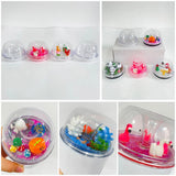 Clearance USA_50pcs Blank Double Walled DIY Dome Lids Snow Globe Plastic Lids for Multiple Size Tumblers_USPNY